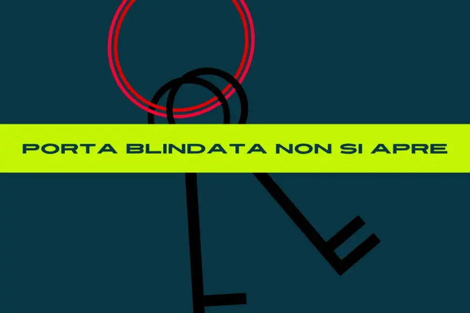 porta blindata non si apre Ivrea